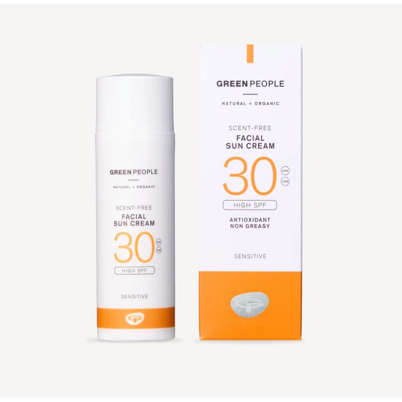 Facial Sun Cream, Scent-Free, SPF30