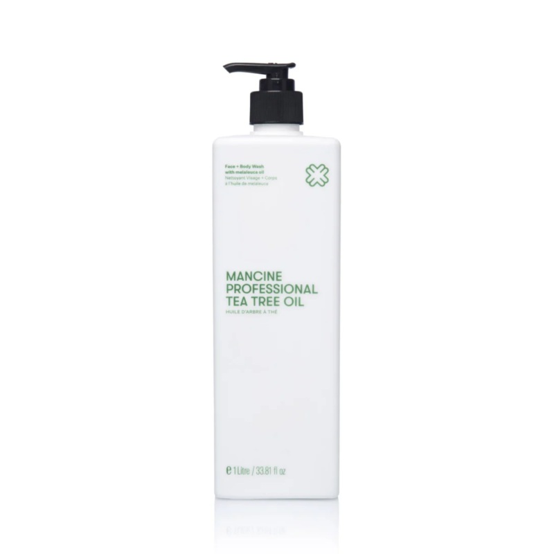 MANCINE PROFESSIONAL BODY WASH 1L TEA TREE