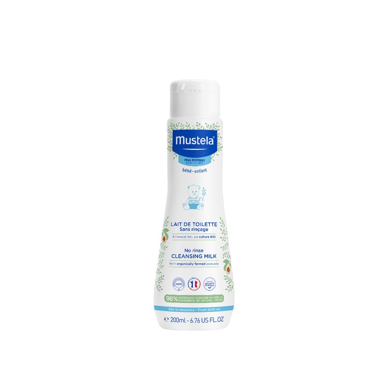 Mustela No Rinse Cleansing Milk 200ml