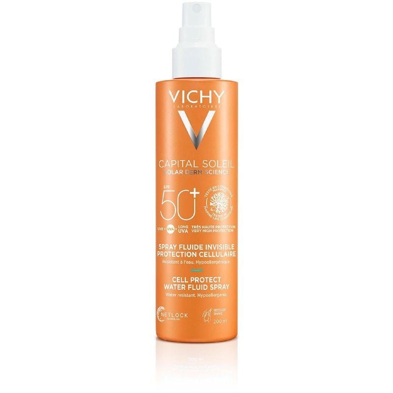 Vichy Capital Soleil Spf50+ Invisible Fluid Spray 200ml