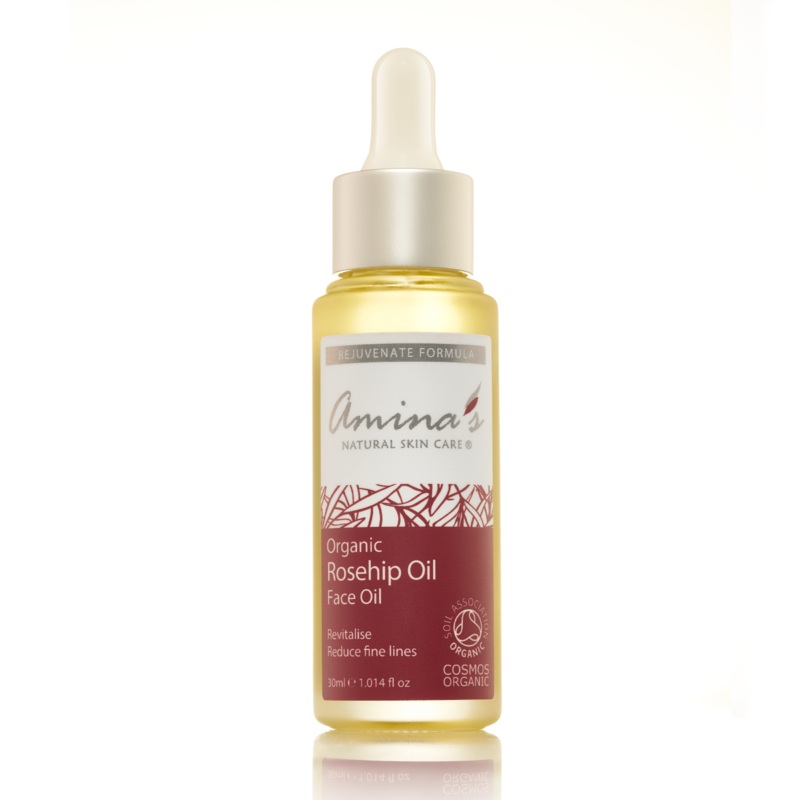 Amina’s Organic Rosehip Seed Face Oil Dropper 30 ml