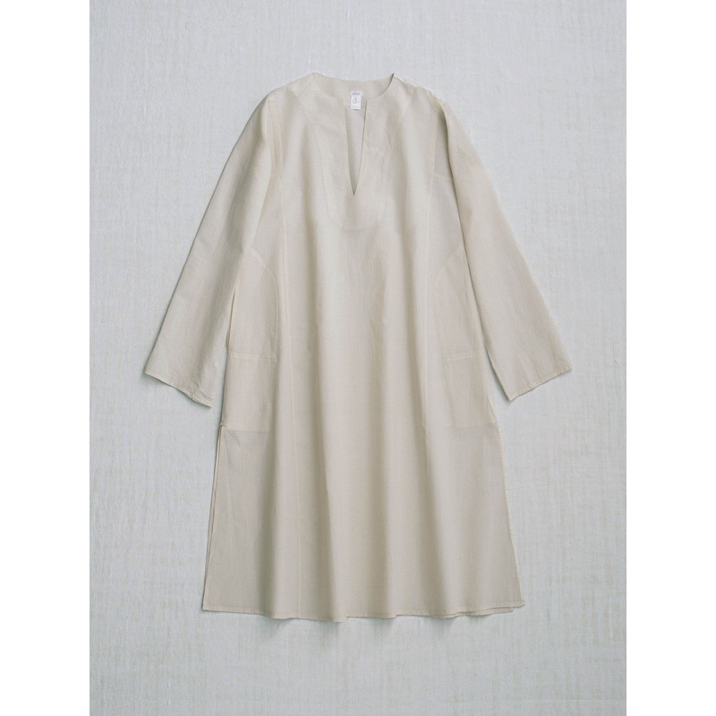 Aleppo Tunic with Hand-Stitching in Kora