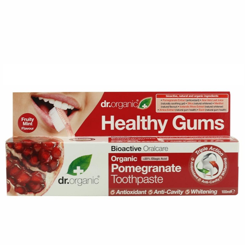 Dr Organic – Organic Pomegranate Toothpaste