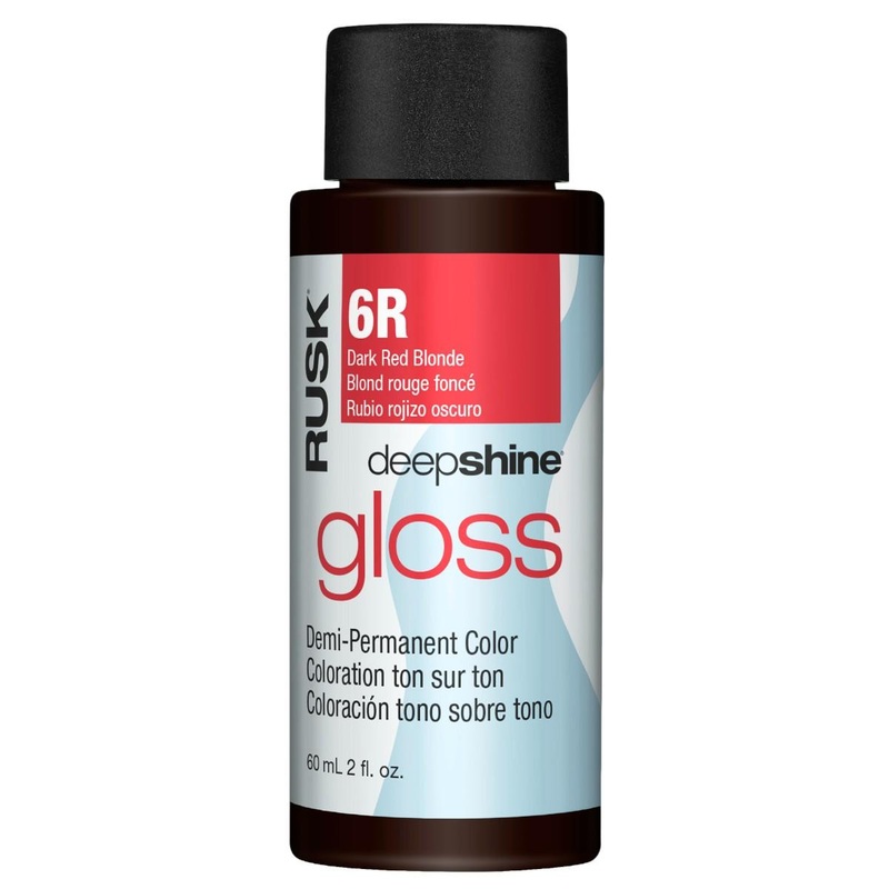 Rusk — Gloss – 6R Dark Red Blonde