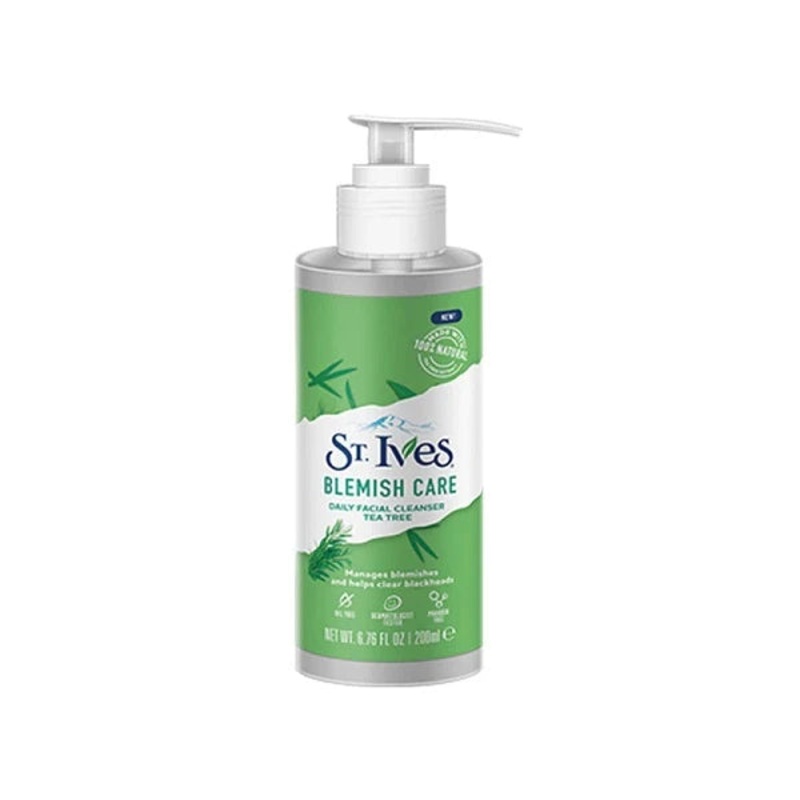 St Ives Blemish Care Daily Facial Cleanser Tea Tree 200ml