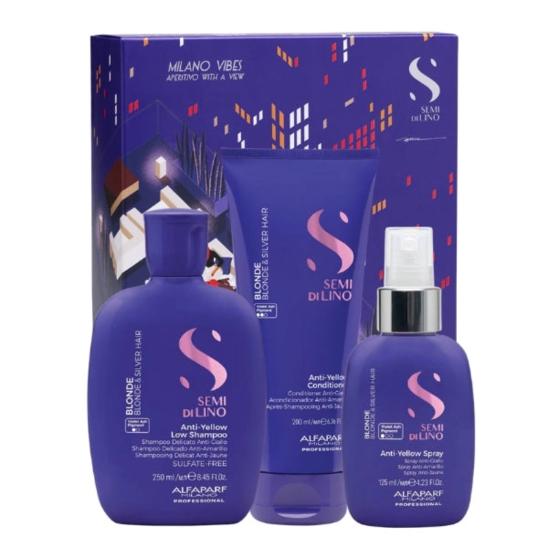 Alfaparf Semi Di Lino Blonde Gift Set