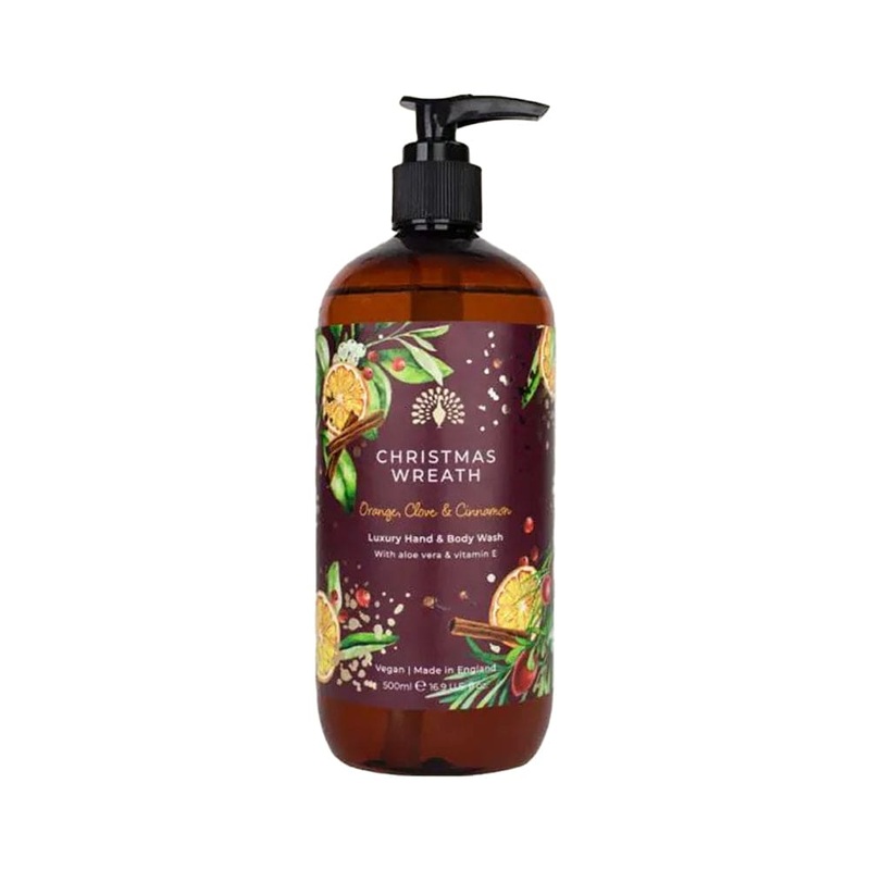Christmas Tidings Christmas Wreath Hand and Body Wash