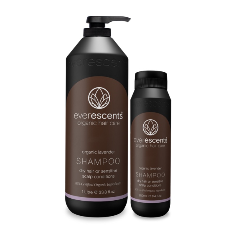 EVERESCENTS Organic Lavender Shampoo  |  Various Sizes