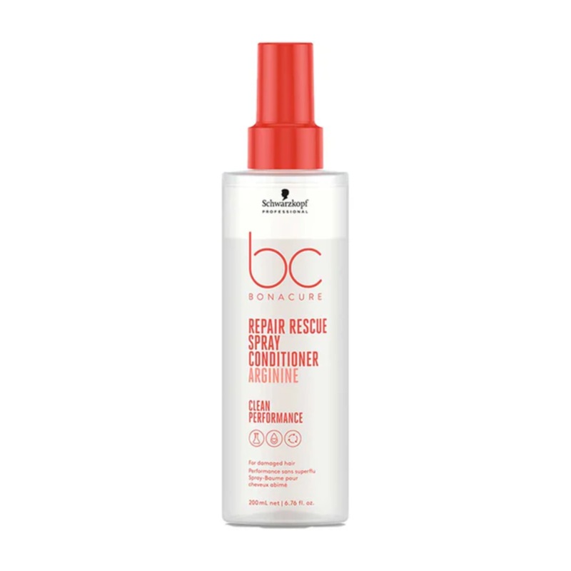 SCHWARZKOPF BONACURE CLEAN PERFORMANCE REPAIR RESCUE SPRAY CONDITIONER 200ML