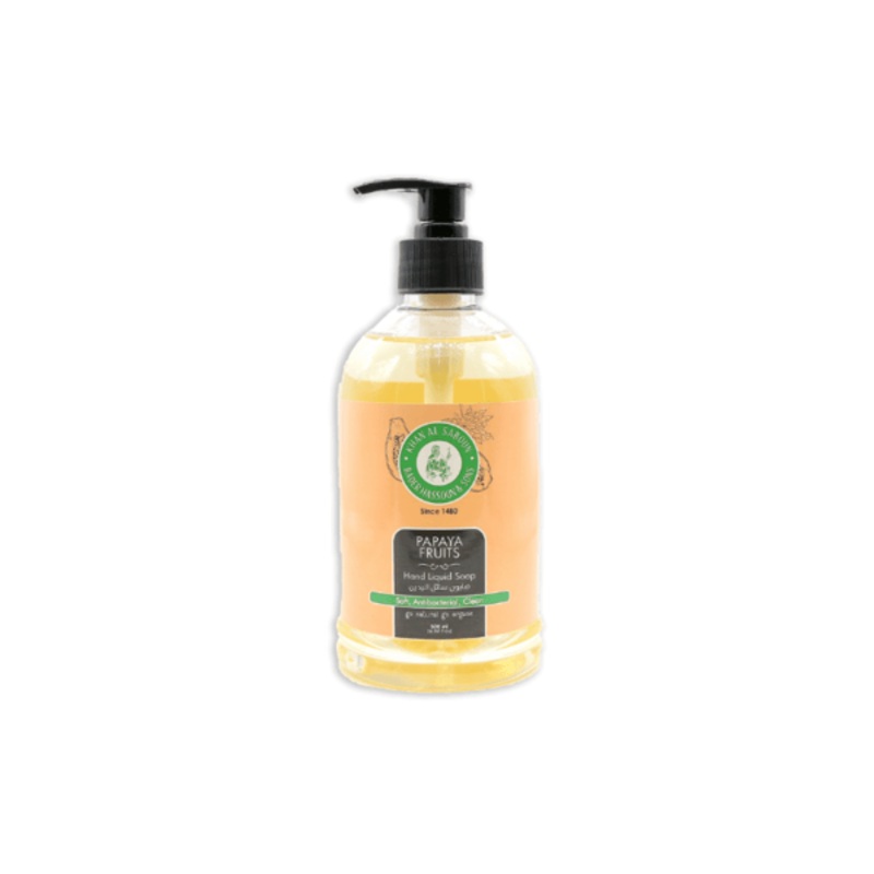 Khan Al Saboun – Hand Liquid Soap Papaya Fruits