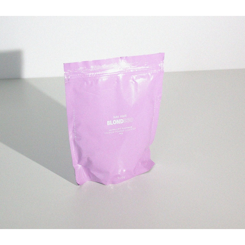 Nak Hair Blonde 360 – Ultra Lift Platinum Powder Lightener 500g