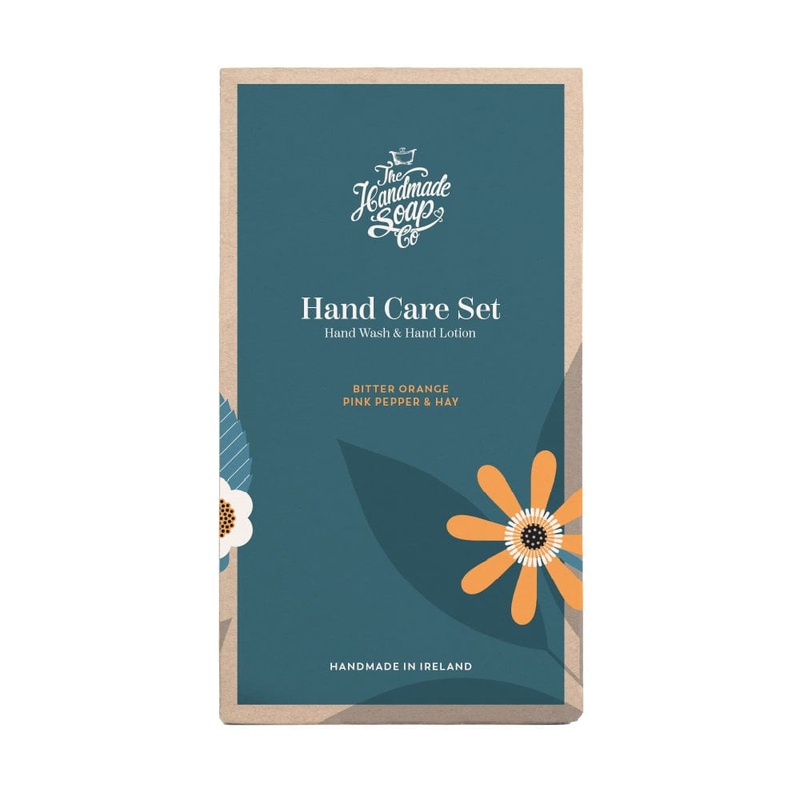 The Handmade Soap Company Hand Care Set – Bitter Orange, Pink Pepper & Hay