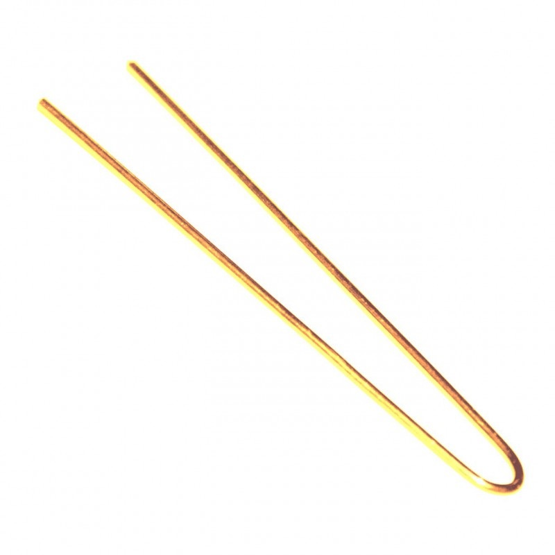 2.5″ PLAIN PINS BLONDE (BOX OF 500)