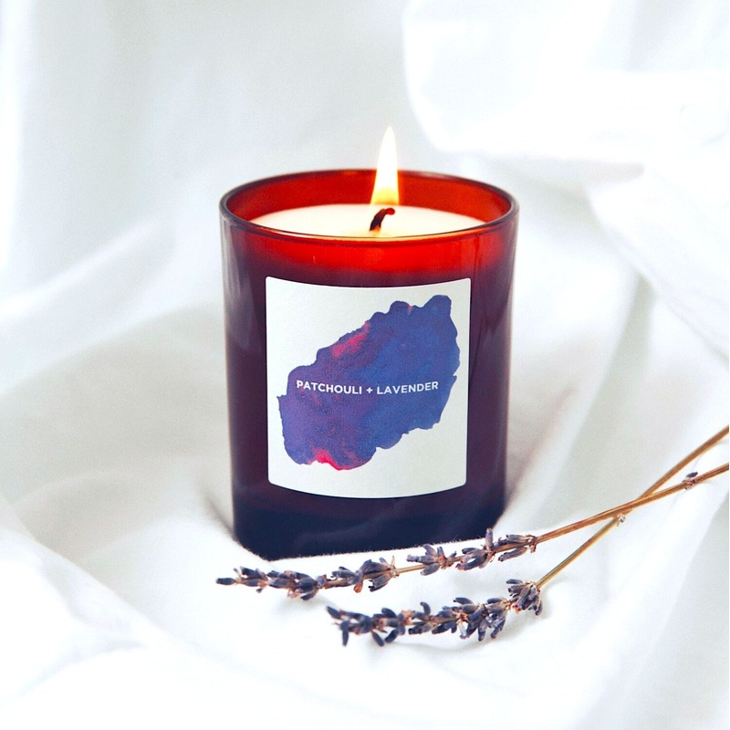 EARTHY – Sojawachskerze ‘Patchouli + Lavender’