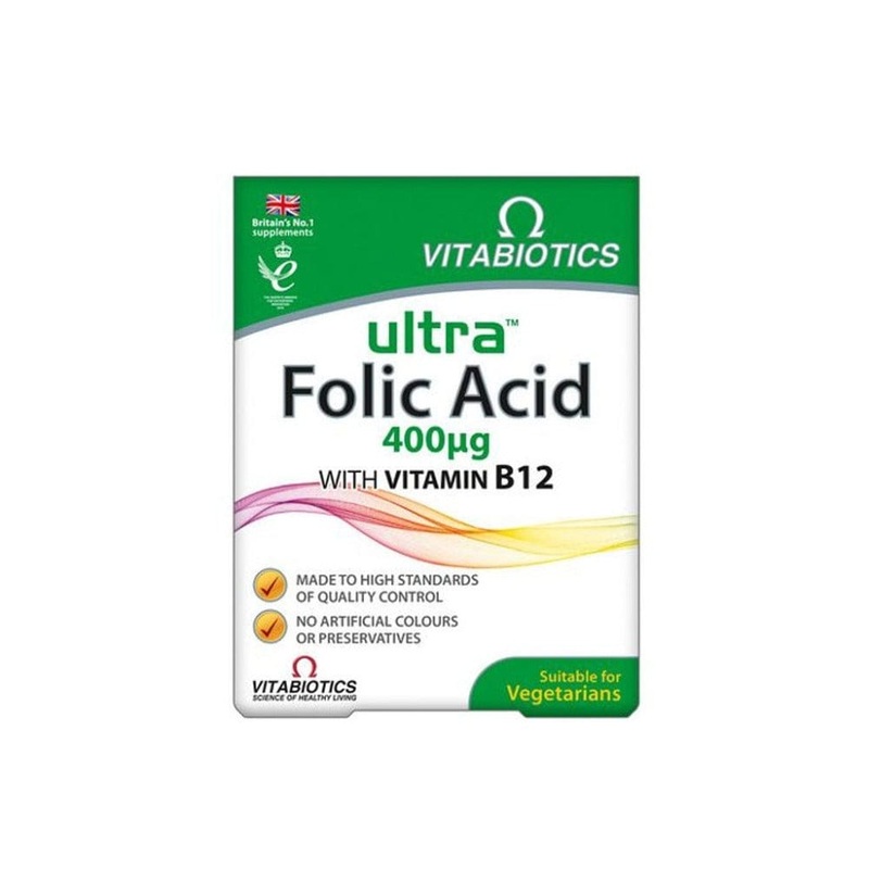 Vitabiotics Ultra Folic Acid 60’s