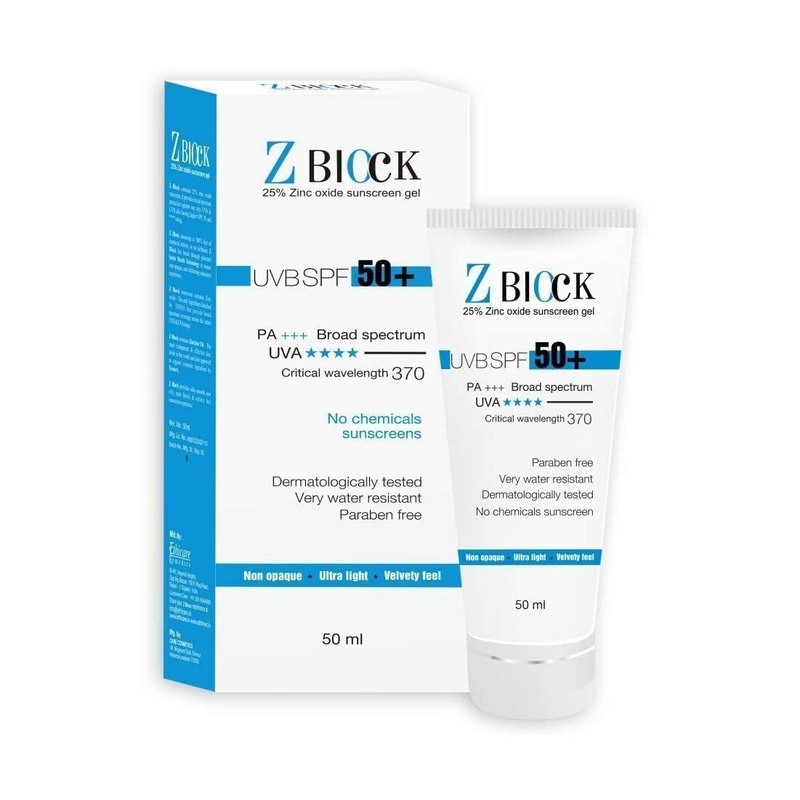 Z Block UVB Spf50+ Gel 50ml