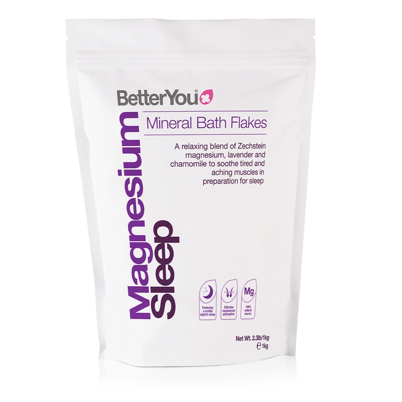 BetterYou – Magnesium Sleep Mineral Bath Flakes 1kg