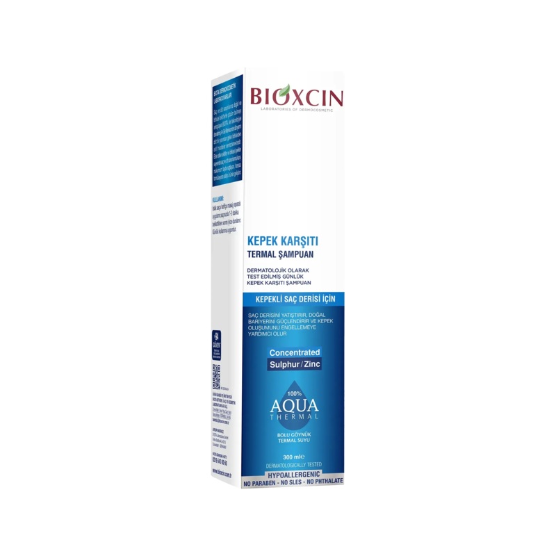 Bioxcin Aqua Thermal Anti Dandruff Shampoo 300ml
