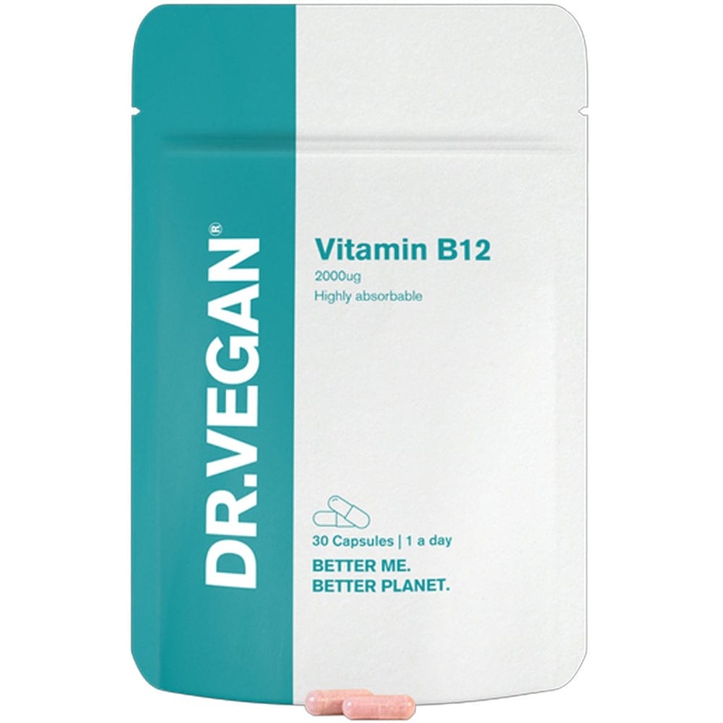 DR.VEGAN Vitamin B12 2000ug 30 Capsules