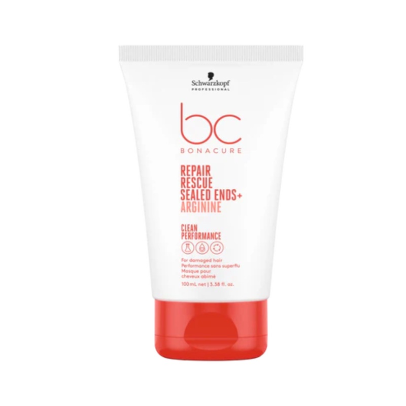 SCHWARZKOPF BONACURE REPAIR RESCUE SEALED ENDS+ ARGININE 100ML