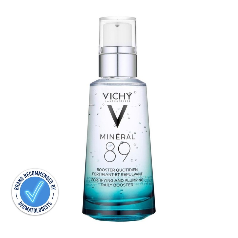 VICHY Minral 89 Hyaluronic Acid Daily Hydrating Booster Serum 50ml Hypoallergenic for All Skin Types