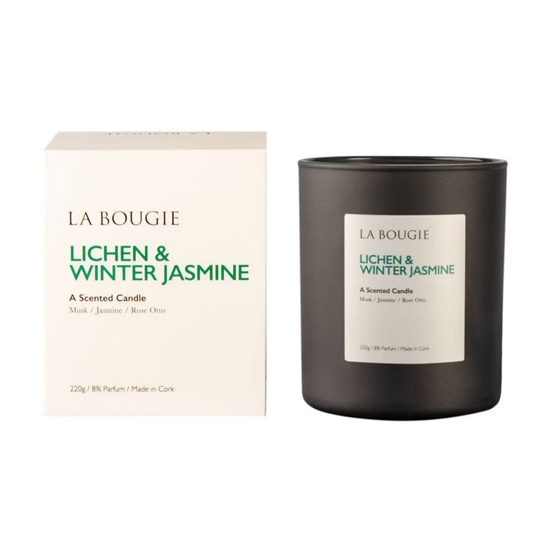 La Bougie Lichen & Winter Candle