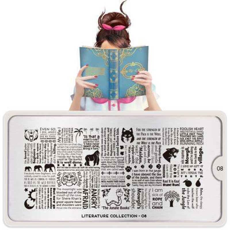 Moyou London Stamping Plate – Literature 08