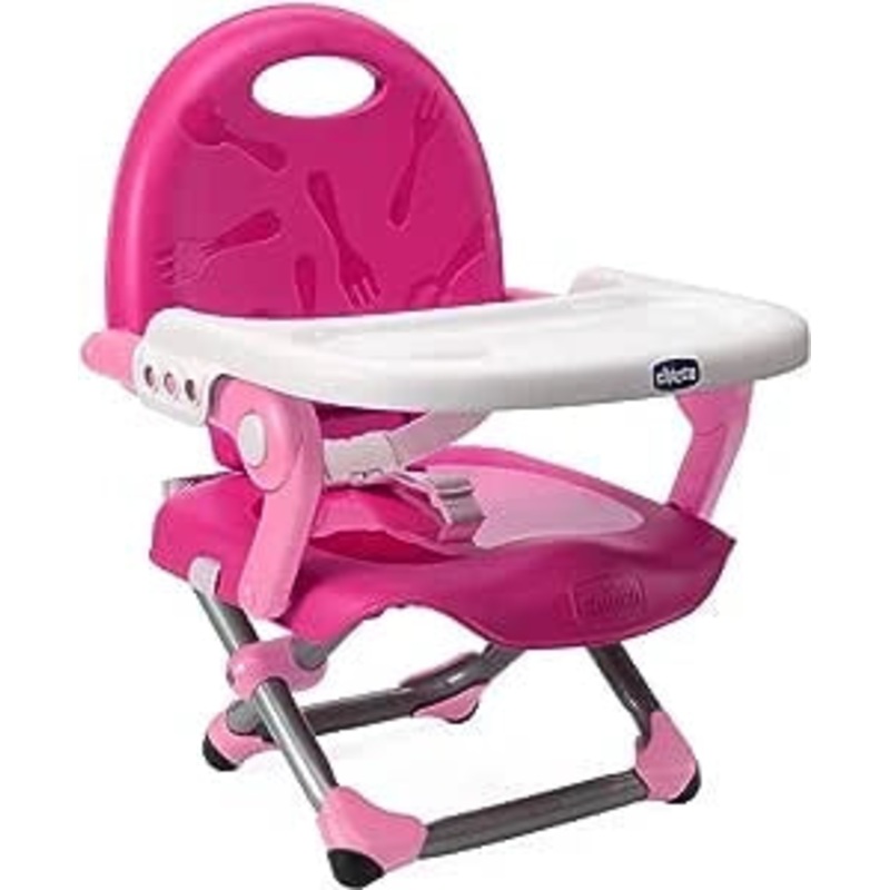 Chicco Booster Seat Pocket Snack Pink