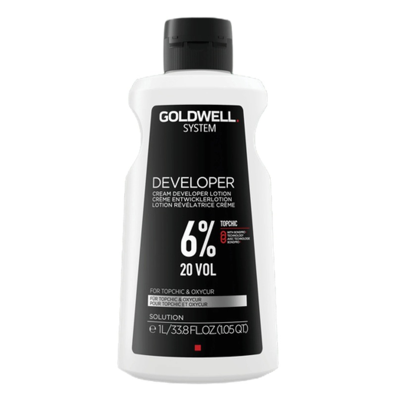 GOLDWELL TOP CHIC LOTION 990ML 20 VOL 6%