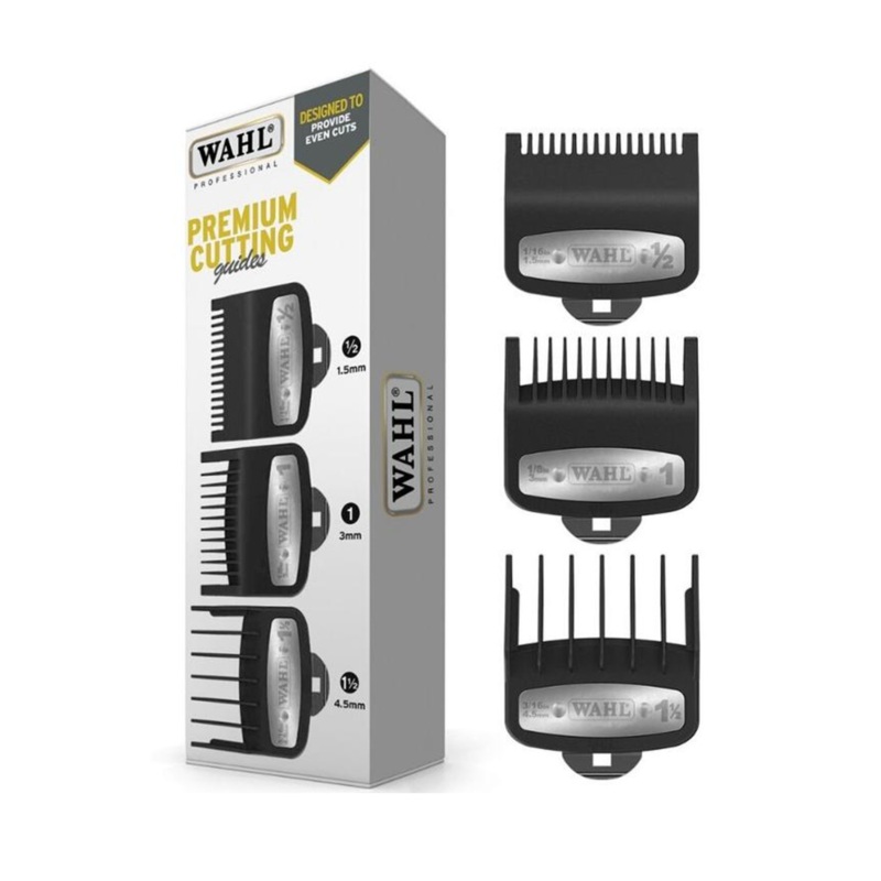 WAHL PREMIUM CUTTING GUIDES 3 PACK – 1/2, 1, 1&1/2