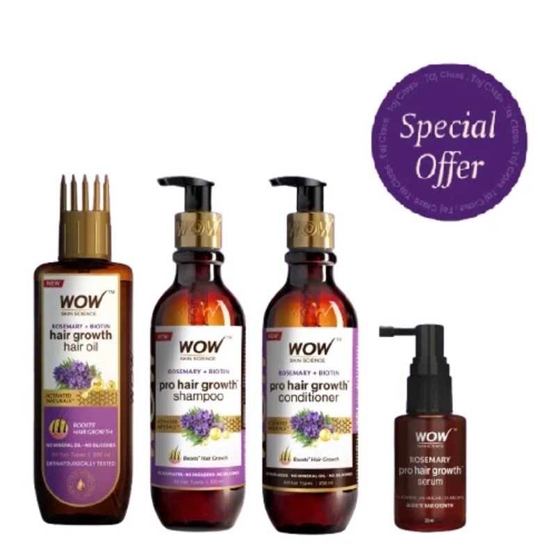 Wow Hair Growth Rosemary With Biotin Offer