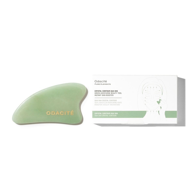 CRYSTAL CONTOUR Green Aventurine Gua Sha – ODACIT Pure Elements