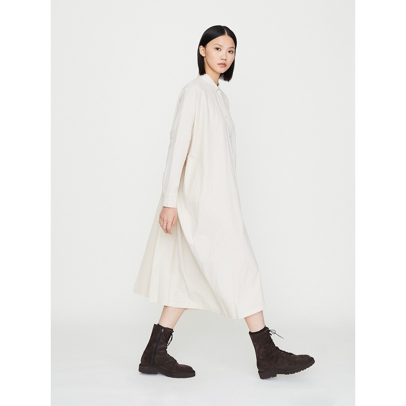 LS Big SH Dress Back Smocking in A Style