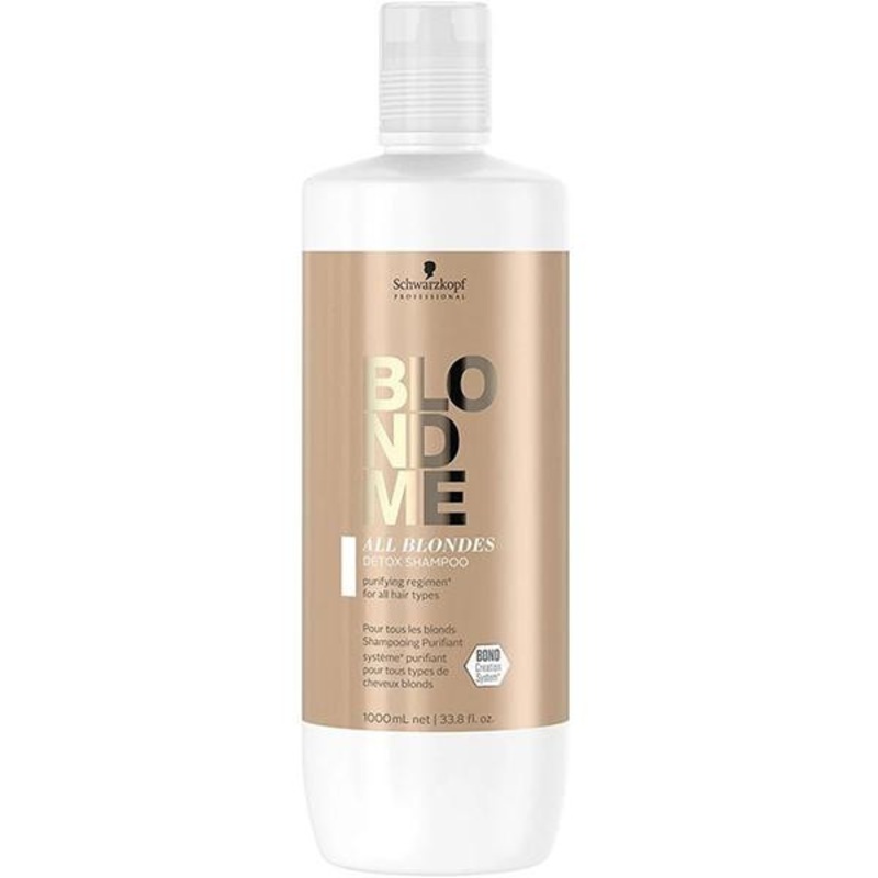 Schwarzkopf – BlondMe — Detox Shampoo – All Blondes 33.8oz