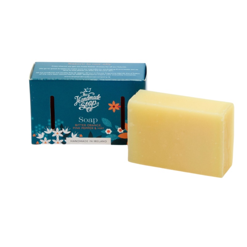 The Handmade Soap Company Bitter Orange & Pink Pepper Soap Bar