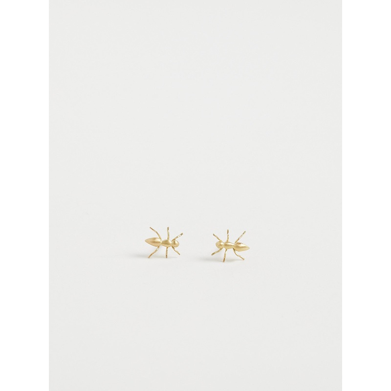 Ant Studs in 18k Yellow Gold
