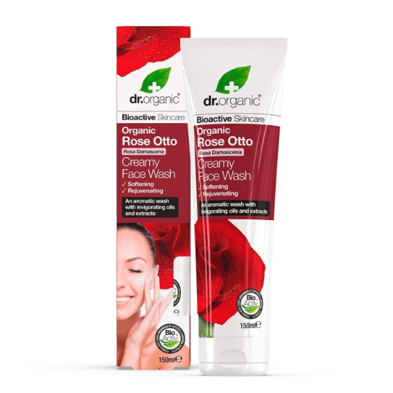 Dr. Organic – Rose Otto Creamy Face Wash
