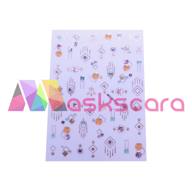 Nail Art Sticker – Tribal (MG190111-01)