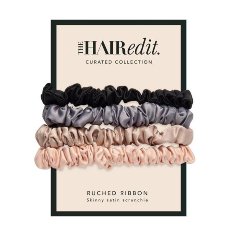 THE HAIR edit — Satin Scrunchies 4/pack