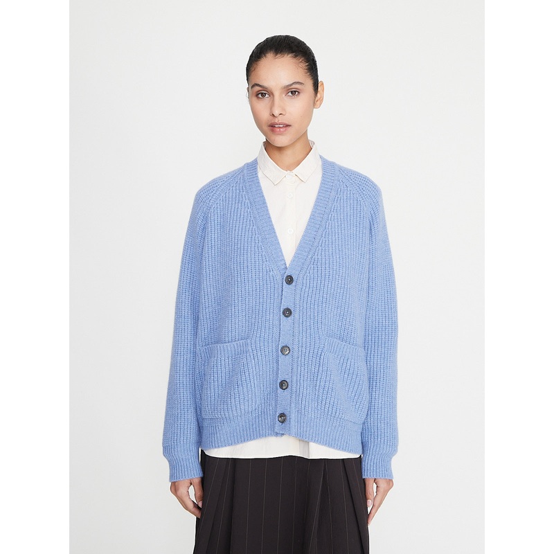 Cardigan in Light Blue