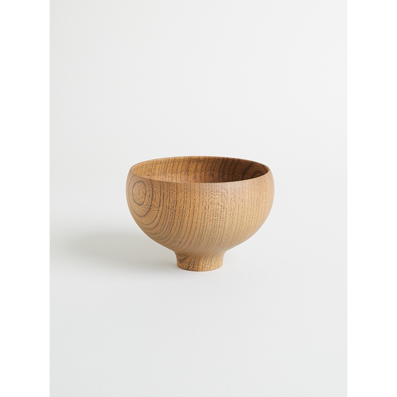 Aeka Round Bowl L in Smoke Grey