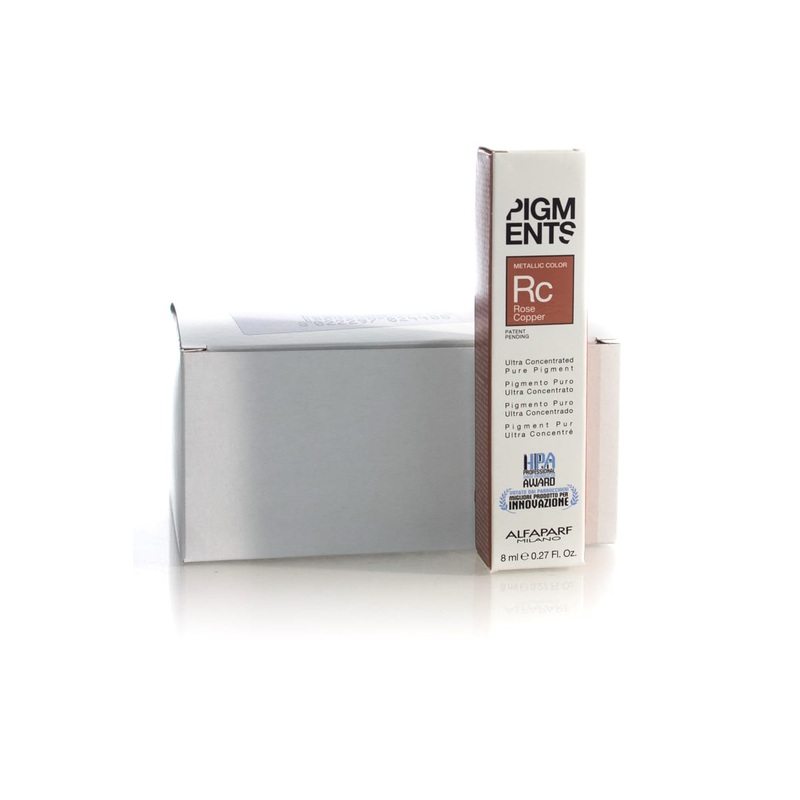 ALFAPARF MILANO Pigments Ultra Concentrated Pure Pigment  6 X  |  8ml, Rose Copper