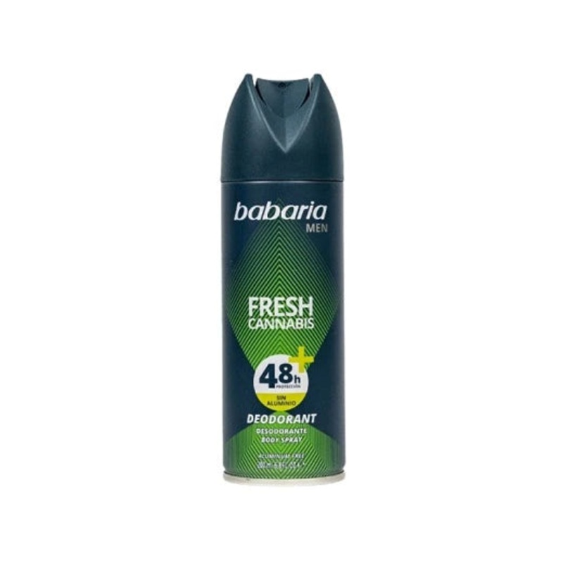 Babaria Fresh Cannabis Deodorant Spray For Men 200ml