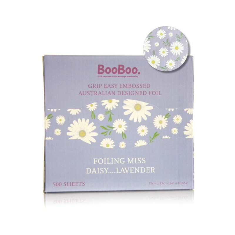 BOOBOO FOILING MISS DAISY POP UP 15X27CM 500 SHEET LAVENDER