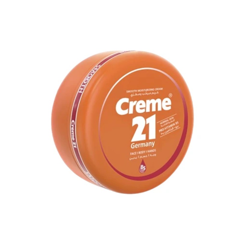Creme 21 Smooth Moisturizing Cream PRO-Vitamin B5 For Normal Skin 250ml