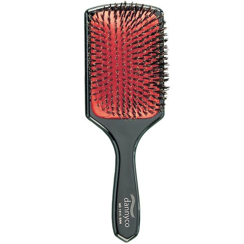 Dannyco — Grande brosse  coussinet rectangulaire  poils de sanglier