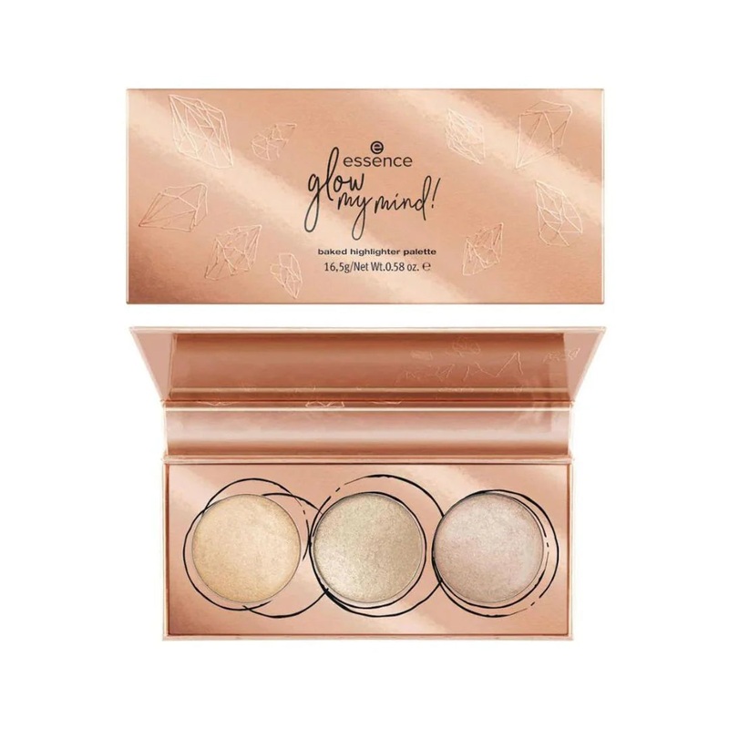 Essence Glow My Mind Baked Highlighter Palette