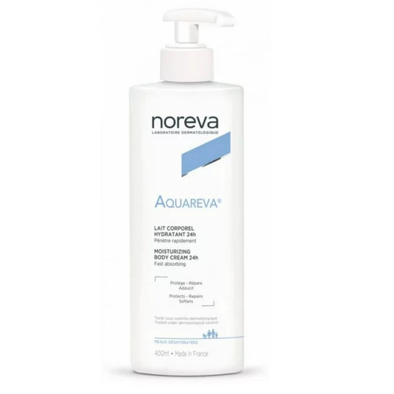 Noreva Aquareva 24H Moisturizing Body Cream 400ml