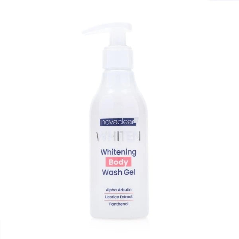 Novaclear Whiten Whitening Body Wash Gel 200ml
