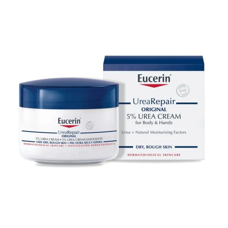 Eucerin Dry Skin Replenishing Cream 5% Urea with Lactate and Carnitine